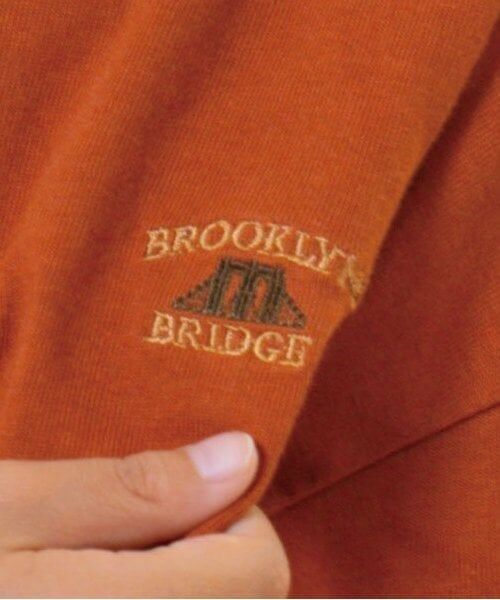 and D.petitmain / アンドディー. プティマイン Tシャツ | 【365D.】アソート刺繍袖リブワイドロンT | 詳細16