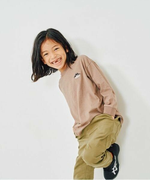 and D.petitmain / アンドディー. プティマイン Tシャツ | 【365D.】アソート刺繍袖リブワイドロンT | 詳細4