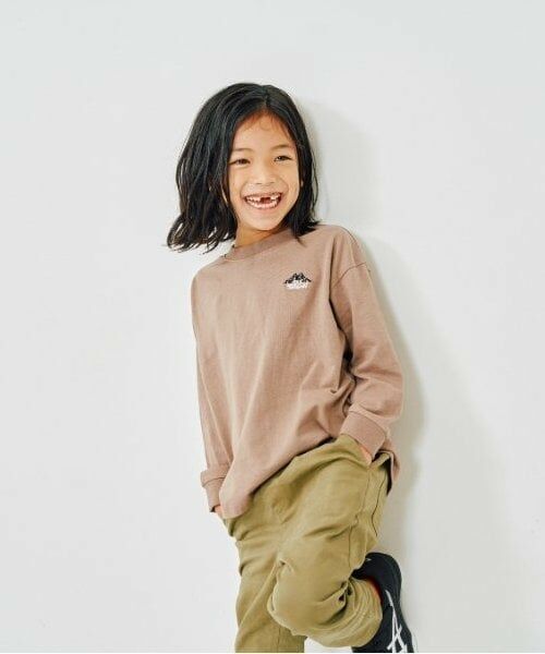 and D.petitmain / アンドディー. プティマイン Tシャツ | 【365D.】アソート刺繍袖リブワイドロンT | 詳細6