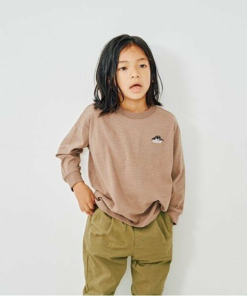 and D.petitmain / アンドディー. プティマイン Tシャツ | 【365D.】アソート刺繍袖リブワイドロンT | 詳細7