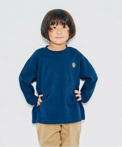 and D.petitmain / アンドディー. プティマイン Tシャツ | 【365D.】アソート刺繍袖リブワイドロンT | 詳細9