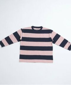 and D.petitmain / アンドディー. プティマイン Tシャツ | 【365D.】ボーダー袖リブワイドロンT