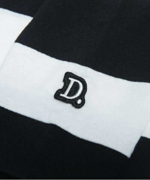 and D.petitmain / アンドディー. プティマイン Tシャツ | 【365D.】ボーダー袖リブワイドロンT | 詳細2