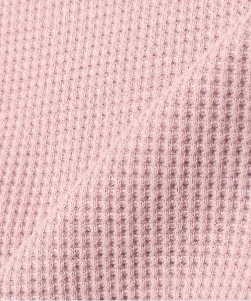 and D.petitmain / アンドディー. プティマイン Tシャツ | 【365D.】ワッフルワイドロンT | 詳細13