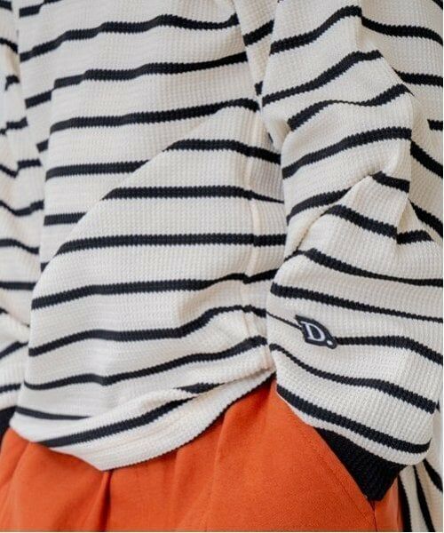 and D.petitmain / アンドディー. プティマイン Tシャツ | 【365D.】ワッフルワイドロンT | 詳細7