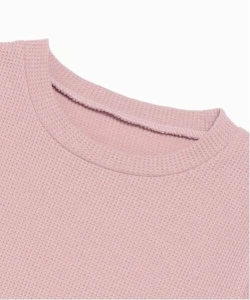 and D.petitmain / アンドディー. プティマイン Tシャツ | 【365D.】ワッフルワイドロンT | 詳細8