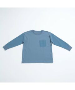 and D.petitmain / アンドディー. プティマイン Tシャツ | 袖ポケット布帛ワイドロンT