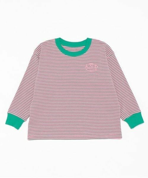 and D.petitmain / アンドディー. プティマイン Tシャツ | 【リンク】ミジンボーダー袖リブワイドロンT | 詳細15