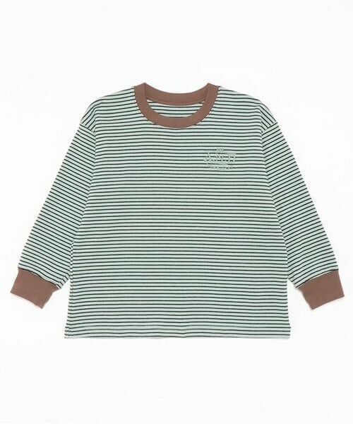 and D.petitmain / アンドディー. プティマイン Tシャツ | 【リンク】ミジンボーダー袖リブワイドロンT | 詳細16