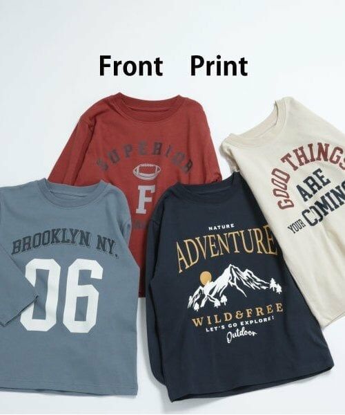 and D.petitmain / アンドディー. プティマイン Tシャツ | 【365D.】アソートグラフィックプリントロンT | 詳細5