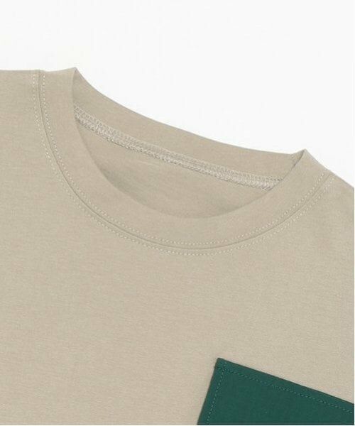 and D.petitmain / アンドディー. プティマイン Tシャツ | 袖レイヤードポケットワイドロンT | 詳細19