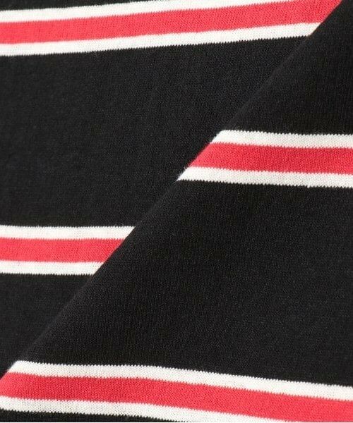 and D.petitmain / アンドディー. プティマイン Tシャツ | マルチボーダー袖リブビッグロンT | 詳細26