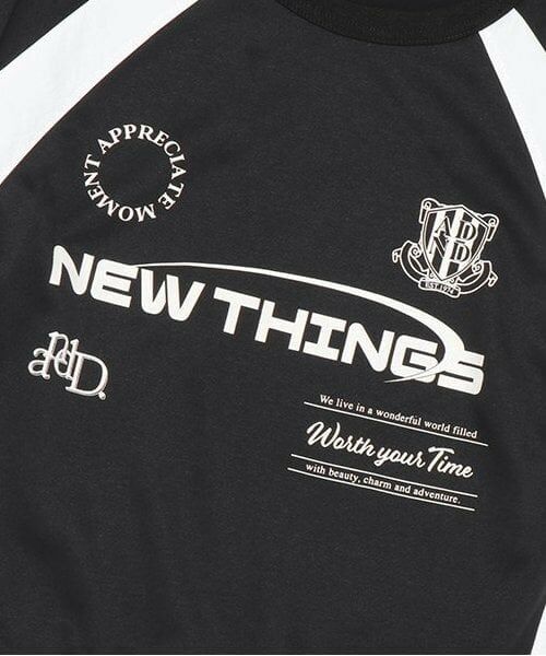 and D.petitmain / アンドディー. プティマイン Tシャツ | 【セットアップ対応可】ゲームプリントビッグロンT | 詳細14