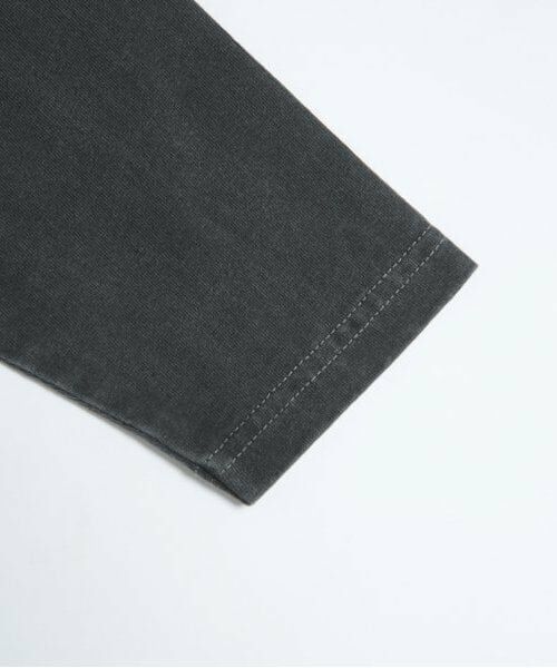 and D.petitmain / アンドディー. プティマイン Tシャツ | スペースプリントピグメントワイドロンT | 詳細6