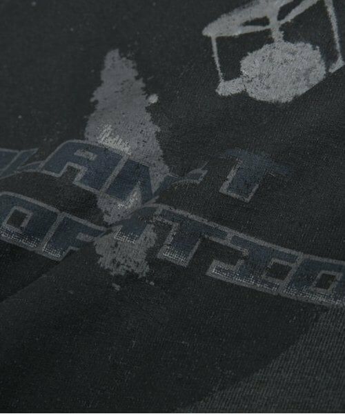 and D.petitmain / アンドディー. プティマイン Tシャツ | スペースプリントピグメントワイドロンT | 詳細8