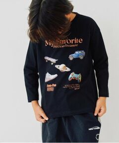 and D.petitmain / アンドディー. プティマイン Tシャツ | マイフェイバリット転写プリントワイドロンT