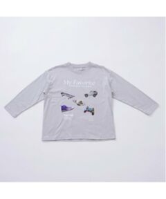 and D.petitmain / アンドディー. プティマイン Tシャツ | マイフェイバリット転写プリントワイドロンT