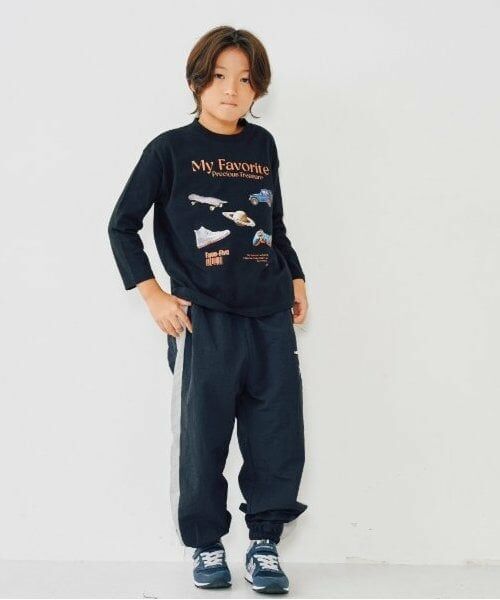 and D.petitmain / アンドディー. プティマイン Tシャツ | マイフェイバリット転写プリントワイドロンT | 詳細5