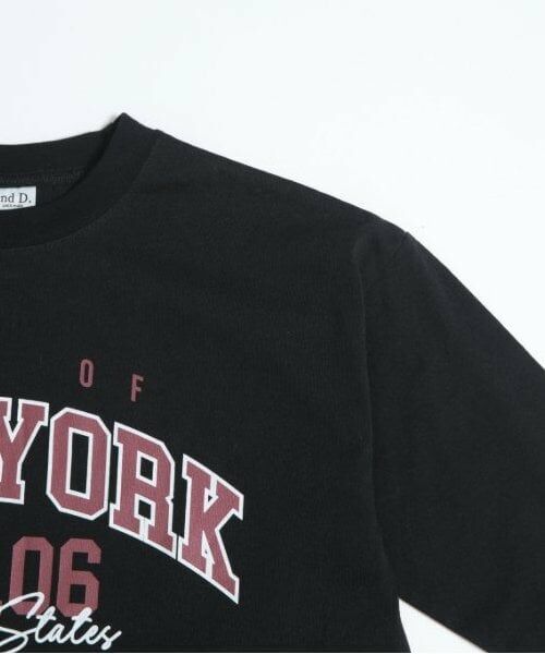 and D.petitmain / アンドディー. プティマイン Tシャツ | 【リンク】スポーツロゴプリントビッグT | 詳細14