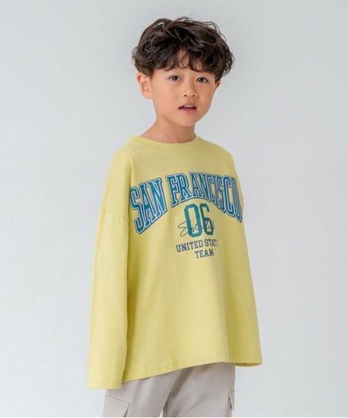 and D.petitmain / アンドディー. プティマイン Tシャツ | 【リンク】スポーツロゴプリントビッグT | 詳細2