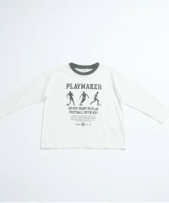 and D.petitmain / アンドディー. プティマイン Tシャツ | アスリートプリントワイドロンT