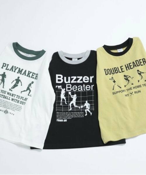 and D.petitmain / アンドディー. プティマイン Tシャツ | アスリートプリントワイドロンT | 詳細1