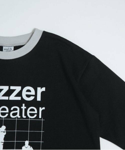 and D.petitmain / アンドディー. プティマイン Tシャツ | アスリートプリントワイドロンT | 詳細12