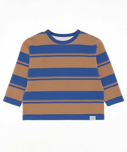 and D.petitmain / アンドディー. プティマイン Tシャツ | 【親子リンク】KidsボーダービッグロンT | 詳細1