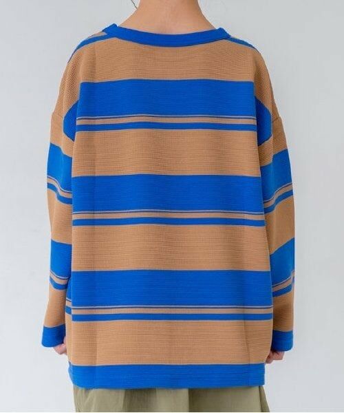 and D.petitmain / アンドディー. プティマイン Tシャツ | 【親子リンク】KidsボーダービッグロンT | 詳細14