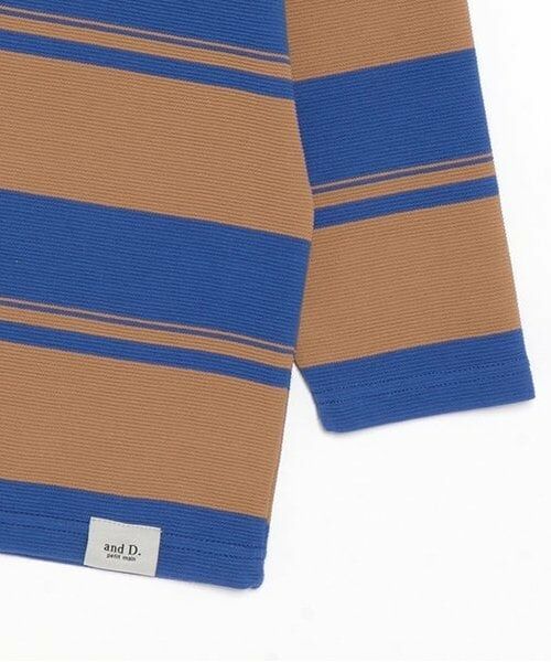 and D.petitmain / アンドディー. プティマイン Tシャツ | 【親子リンク】KidsボーダービッグロンT | 詳細23