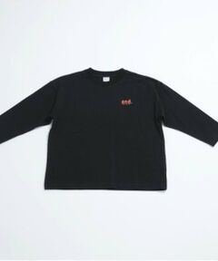 and D.petitmain / アンドディー. プティマイン Tシャツ | 【親子リンク】KidsD.ロゴビッグロンT