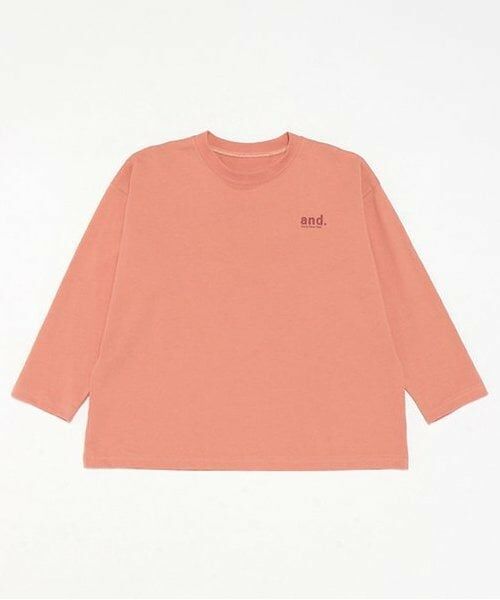 and D.petitmain / アンドディー. プティマイン Tシャツ | 【親子リンク】KidsD.ロゴビッグロンT | 詳細10