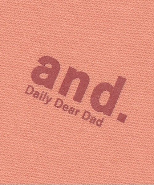 and D.petitmain / アンドディー. プティマイン Tシャツ | 【親子リンク】KidsD.ロゴビッグロンT | 詳細12