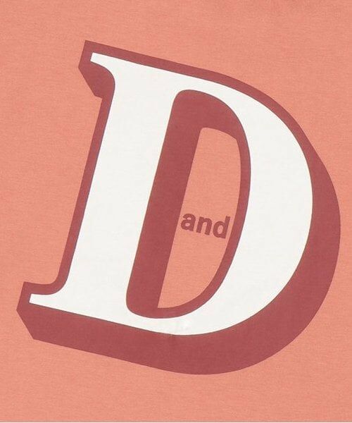 and D.petitmain / アンドディー. プティマイン Tシャツ | 【親子リンク】KidsD.ロゴビッグロンT | 詳細13