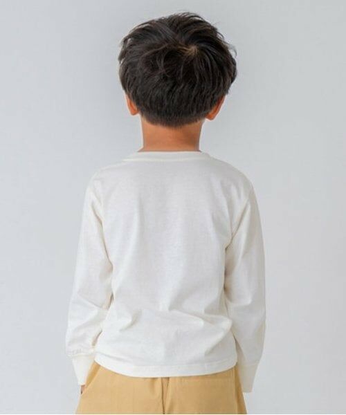 and D.petitmain / アンドディー. プティマイン Tシャツ | フォトプリントワイドロンT | 詳細4