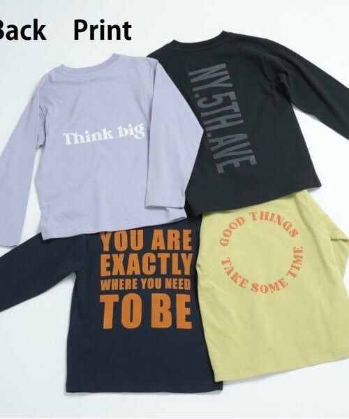 and D.petitmain / アンドディー. プティマイン Tシャツ | 【365D.】アソートロゴプリントロンT | 詳細2