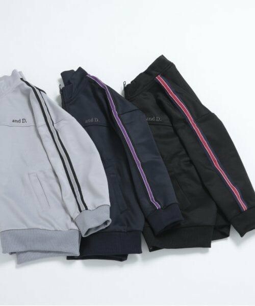 and D.petitmain / アンドディー. プティマイン カーディガン・ボレロ | 【リンク】【セットアップ対応可】トラックジャケット | 詳細1