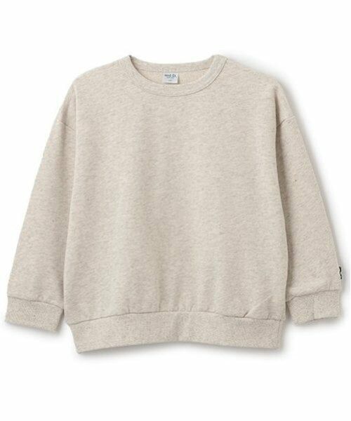 and D.petitmain / アンドディー. プティマイン スウェット | ムジカラーワイドスウェット（オートミール）