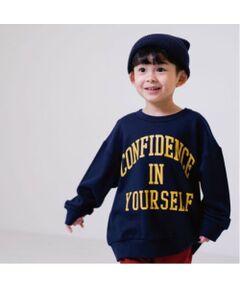 and D.petitmain / アンドディー. プティマイン スウェット | アソートロゴプリントワイドスウェット