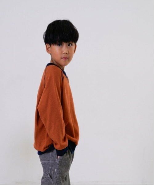 and D.petitmain / アンドディー. プティマイン スウェット | 配色ガゼットワイドスウェット | 詳細1