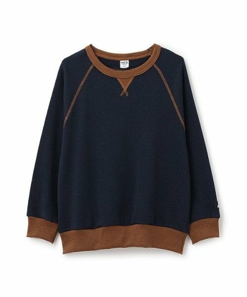 and D.petitmain / アンドディー. プティマイン スウェット | 配色ガゼットワイドスウェット | 詳細17