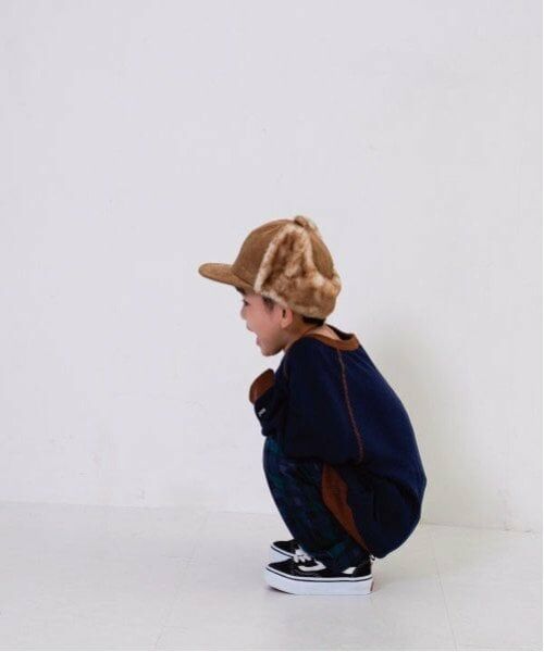 and D.petitmain / アンドディー. プティマイン スウェット | 配色ガゼットワイドスウェット | 詳細6