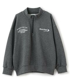 and D.petitmain / アンドディー. プティマイン スウェット | 【リンク】ハーフジップワイドスウェット