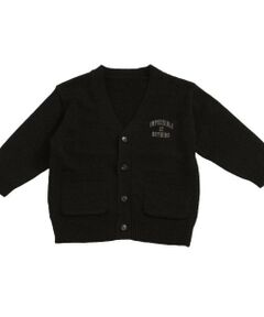and D.petitmain / アンドディー. プティマイン カーディガン・ボレロ | ロゴ刺しゅうカーディガン