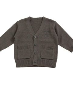 and D.petitmain / アンドディー. プティマイン カーディガン・ボレロ | ロゴ刺しゅうカーディガン