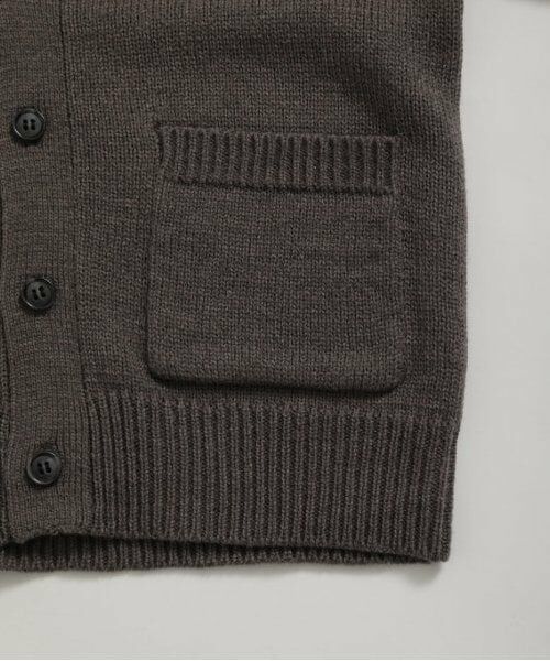 and D.petitmain / アンドディー. プティマイン カーディガン・ボレロ | ロゴ刺しゅうカーディガン | 詳細10
