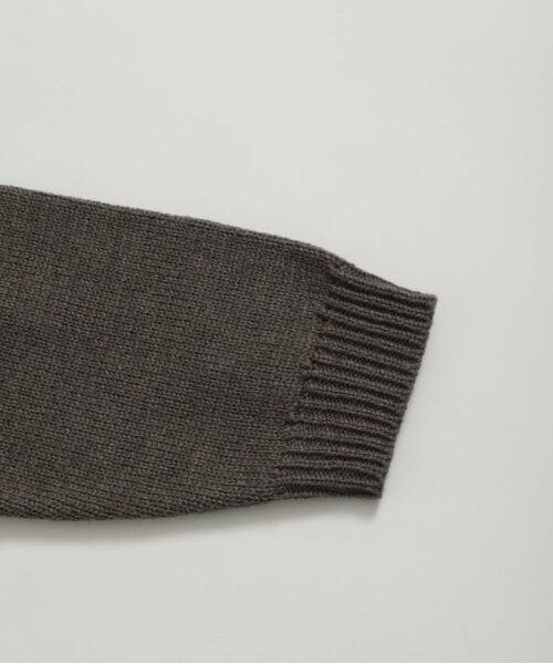 and D.petitmain / アンドディー. プティマイン カーディガン・ボレロ | ロゴ刺しゅうカーディガン | 詳細9