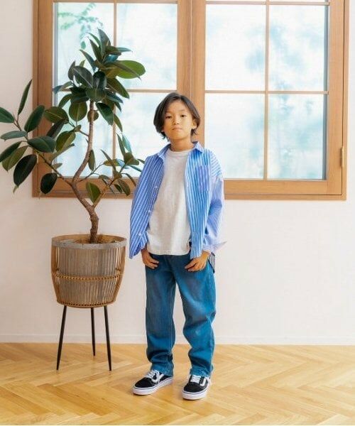 and D.petitmain / アンドディー. プティマイン シャツ・ブラウス | ストライプビッグシルエット長袖シャツ | 詳細11