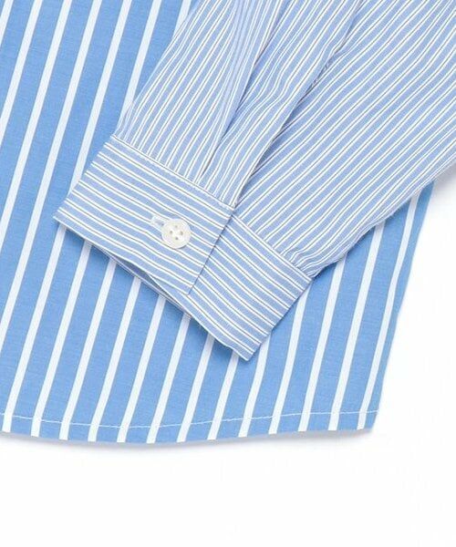 and D.petitmain / アンドディー. プティマイン シャツ・ブラウス | ストライプビッグシルエット長袖シャツ | 詳細24