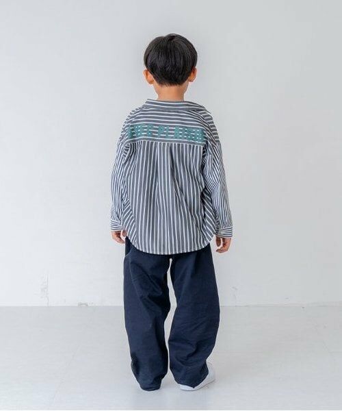 and D.petitmain / アンドディー. プティマイン シャツ・ブラウス | ストライプビッグシルエット長袖シャツ | 詳細6